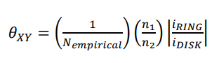 xy=n1iR/n2idN