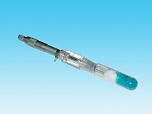 Hanging mercury drop electrode