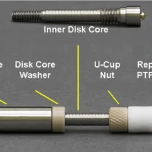 الکترود حلقه دیسک چرخان RRDE الکترود حلقه دیسک چرخان RRDE
