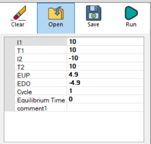 نرم افزار پتانسیواستات بهپژوه تست شارژ و دشارژ